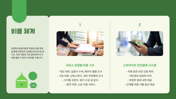 부산 해운대 탐정사무소는 기업의 건전한 경영 활동과 투명한 업무 환경 구축을 위한 전문 서비스를 제공합니다