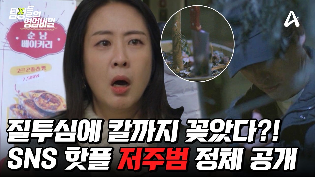 1. 사건 수첩, SNS 핫플 빵집을 저주한 범인의 정체
